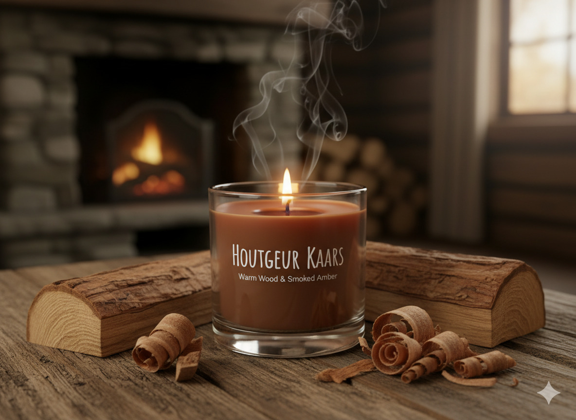 Bos & Hout geur kaars